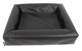 Bia Bed Hondenmand Croco Zwart XL
