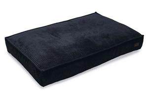 Designed by Lotte Ribbed - Hondenkussen - Antraciet - 120 x 80 x 15 cm