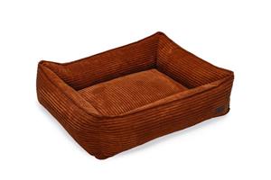 DbL Ribbed - Hondenmand - Terracotta - 80x70x22cm - Middel