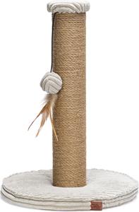 Designed by Lotte Ribbed - Krabpaal - Lichtgrijs - 35x35x50 cm