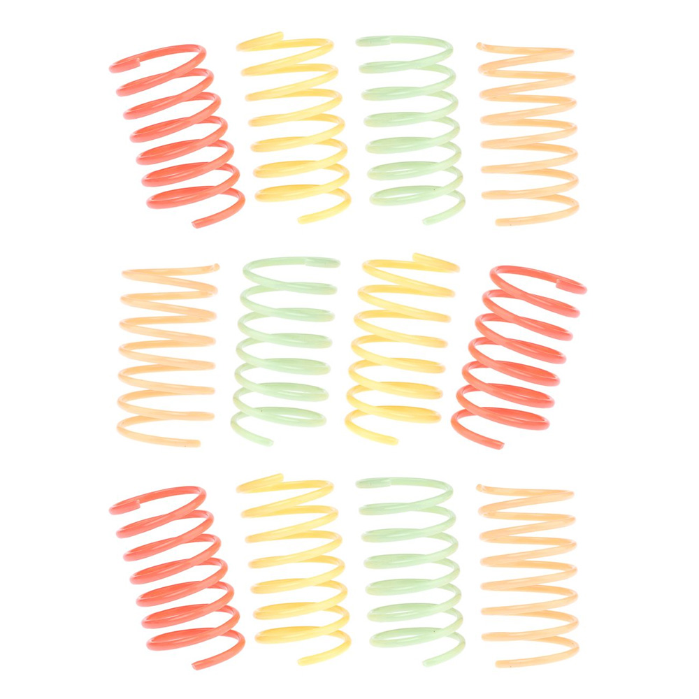 12 stuks TIAKI Spiralenset Kattenspeelgoed