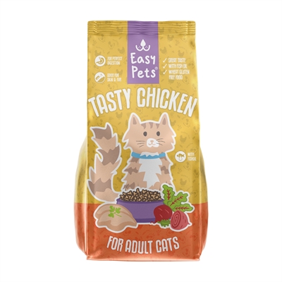 vandermeer EASYPETS TASTY CHICKEN ADULT KATTENVOER 1,5 KG