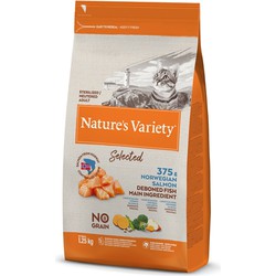 Natures variety Selected sterilized norwegian salmon