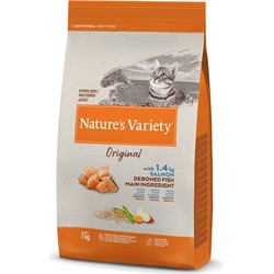 Nature’s Variety 7kg Nature's Variety Original Sterilised Zalm Droog Kattenvoer