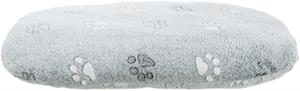 Trixie Nando cushion oval 70 × 45 cm light Grijs
