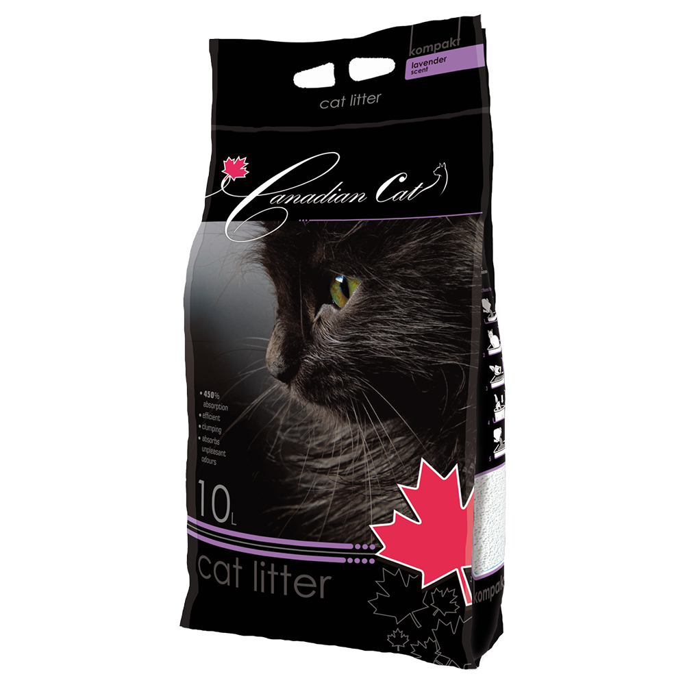 Benek 10l  Canadian Cat Lavendel kattenbakvulling