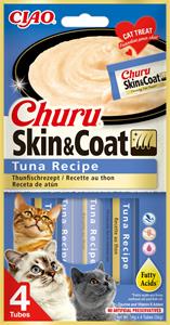 Inaba Churu kat Puree Skin&Coat Tonijn