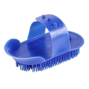 USG Paardenrosborstel plastic blauw