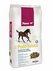 Pavo PodoJunior Paardenmuesli - Specialiteit - 15 kg - Zak