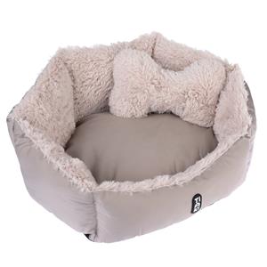 TIAKI knuffelmand Fluffy Bone 50 x 40 x 20 cm, voor honden