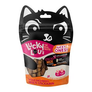50g Lucky Lou Lucky Ones Sticks Mixpack I (3 soorten) kattensnacks