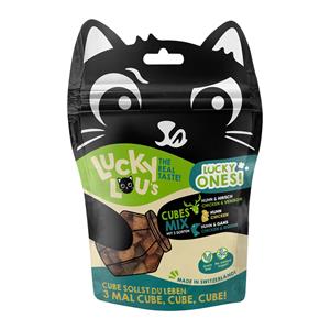 80g Lucky Lou Lucky Ones Blokjes Mix I (3 soorten) kattensnacks