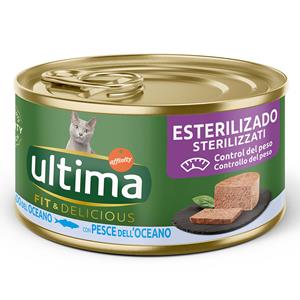 Affinity Ultima 24 x 85g Ultima Fit & Delicious Sterilized natvoer voor katten met zeevis