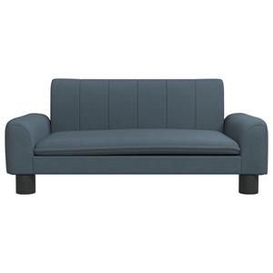 vidaxl Hondenmand 70x45x30 cm stof donkergrijs