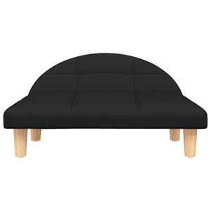 VidaXL Hondenmand 70x52x30 cm stof zwart
