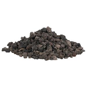 VidaXL Lavastenen 25 kg 1-2 cm zwart