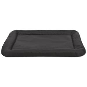 vidaxl Hondenmatras maat L zwart