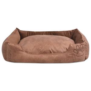 VidaXL Hondenbed kussen pu-kunstleer