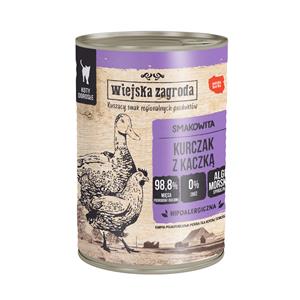 Wiejska zagroda 12x400g  Cat Kip & eend katten natvoer