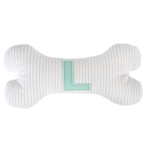 TIAKI Pluche Bot met Initiaal L 26 x 12 x 5,5 cm hond