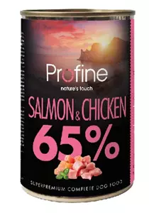 65% sAlmon/chkn 400g - Malanico