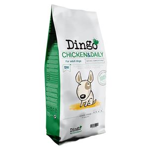 2x 12kg Dingo Chicken & Daily Droogvoer voor honden