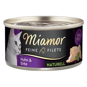 Miamor Fijne Filets Naturel 6 x 80 g Kattenvoer - Kip & Eend