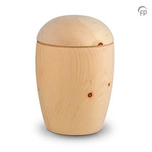 urnwebshop Grote Grenenhouten Dieren Urn Naturel (4 liter)