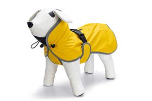 BEEZTEES Caro - Honden Regenjas - Geel - 24 cm