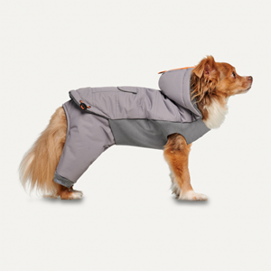 Goo-eez Gooeez Hooded Full Body Snowsuit 2XS Light Grey"Grey