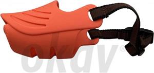 Tools-2-Groom Silicone muilkorf rood maat L
