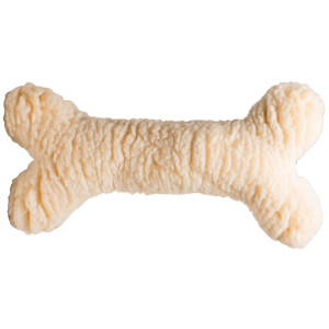 HuggleFleece Bone No Squeak Per stuk