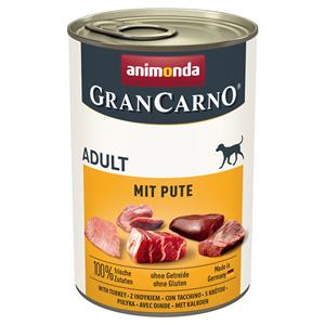 animonda GranCarno Original 12/24 x 400 g - Kalkoen 12x400g