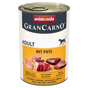 Animonda GranCarno Original 12/24 x 400 g - Kalkoen 12x400g