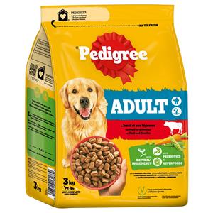 20% Korting! Pedigree droogvoer 1,4 kg / 3 kg / 7 kg / 12 kg - Adult met Rund & Groenten 3 kg