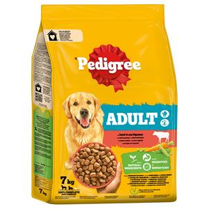 20% Korting! Pedigree droogvoer 1,4 kg / 3 kg / 7 kg / 12 kg - Adult met Rund & Groenten 7 kg