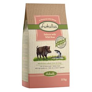 Lukullus Zalm & Wild Zwijn - Dubbelpak: 2 x 10 kg
