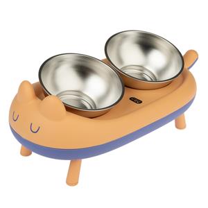 TIAKI dubbele verhoogde kom Cova 2x 350ml, &Oslash;15cm hond/kat