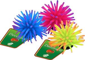 De Boon Siliconenbloem Assorti 4CM