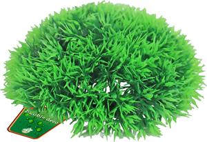Boon Kunststof Green Mossbol 14x6 cm met Luchtpomp - Natuurlijke Aquarium Decoratie