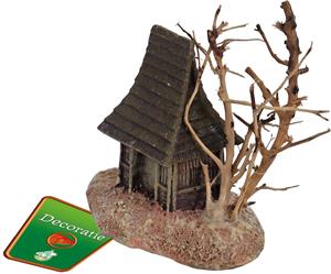 De Boon Huis Met Houten Boom 9CM
