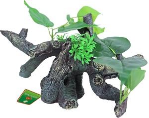 De Boon Boomstronk Met Planten 27CM