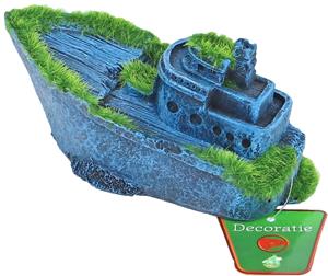 De Boon Gezonken Half Schip + Mos