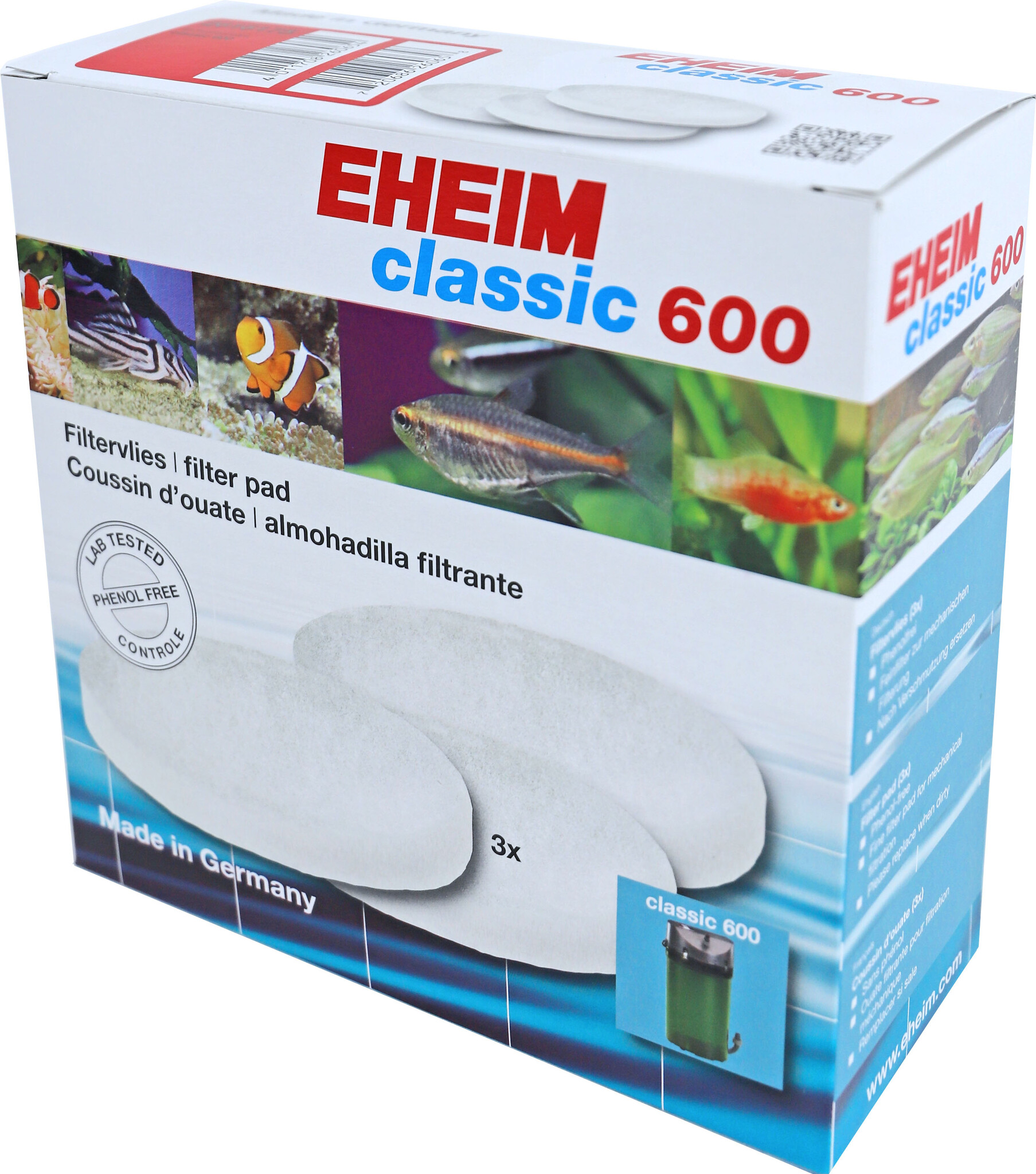 EHEIM Filtervlies 2217/Classic 600 - Nr. 2616175