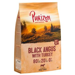 4kg Black-Angus-Rund met Kalkoen Adult Graanvrij Purizon Hondenvoer