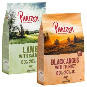 Purizon 1kg Adult Lam met Zalm  Hondenvoer