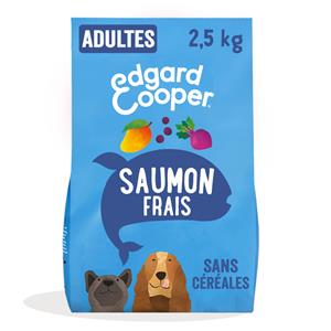 2,5kg Edgard & Cooper Adult zalm graanvrij - Droog hondenvoer