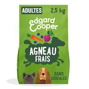 2.5kg Edgard & Cooper Adult lam graanvrij - Droog hondenvoer