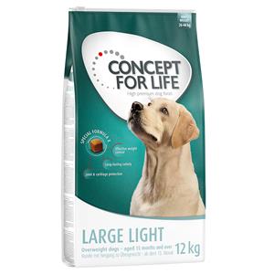 2 x 12 kg / 2 x 4 kg Concept for Life voor een speciale prijs! - Large Light (2 x 12 kg)