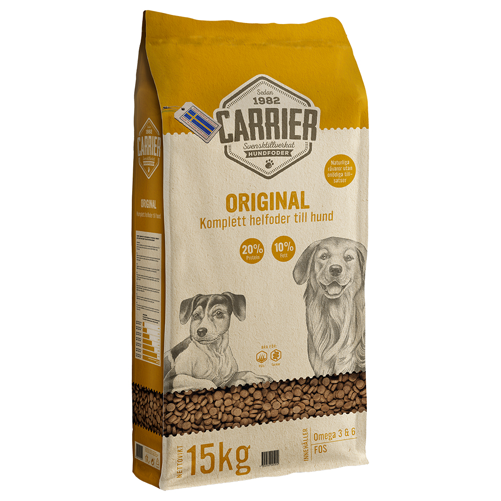15 kg Carrier Original droog hondenvoer
